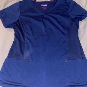 Purple Label by Healing Hands scrub set